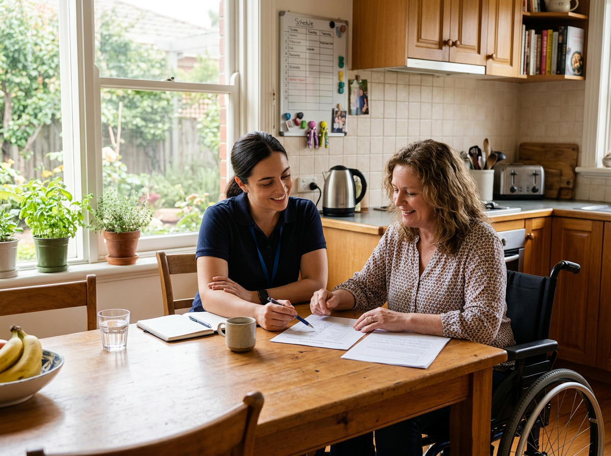 NDIS participant in supported accommodation in Point Cook